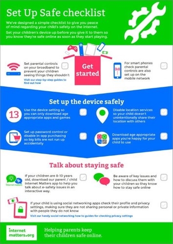 Set up Safe checklist